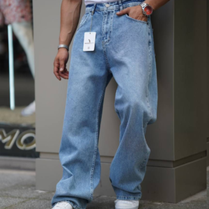 Мужские джинсы Baggy  светло синего цвета
